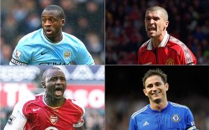best midfielders in the Premier League era