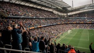 Premier League clubs ranked by percentage attendance