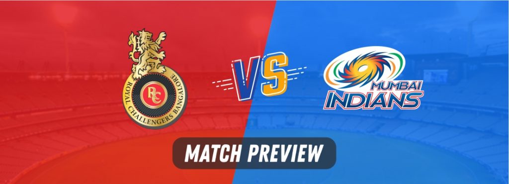 RCB vs MI Preview