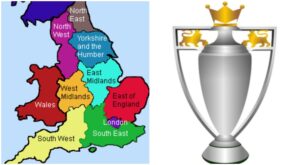 most successful English football regions
