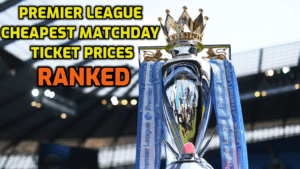 Premier League Matchday Ticket Prices