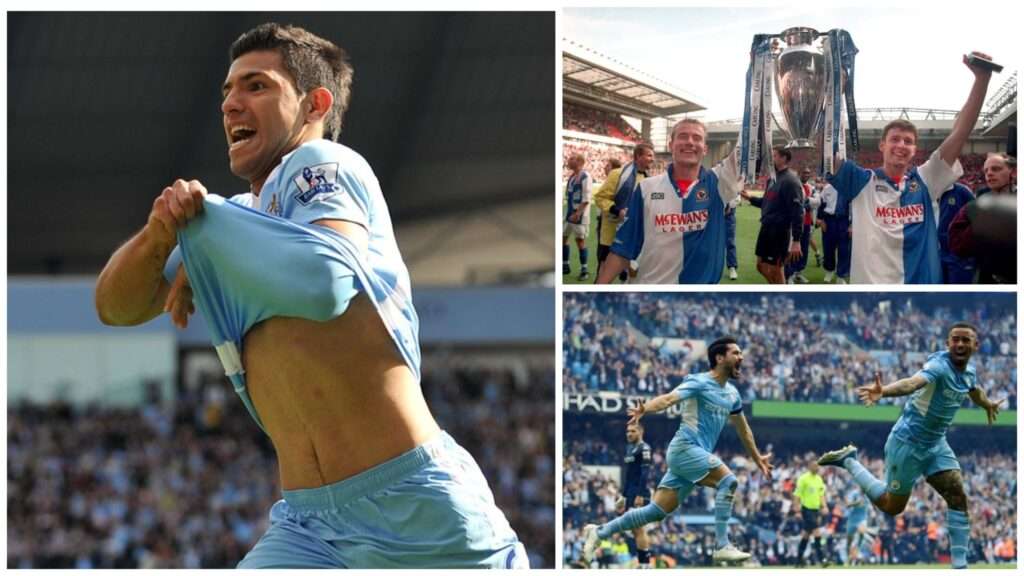 closest title race finishes in Premier League